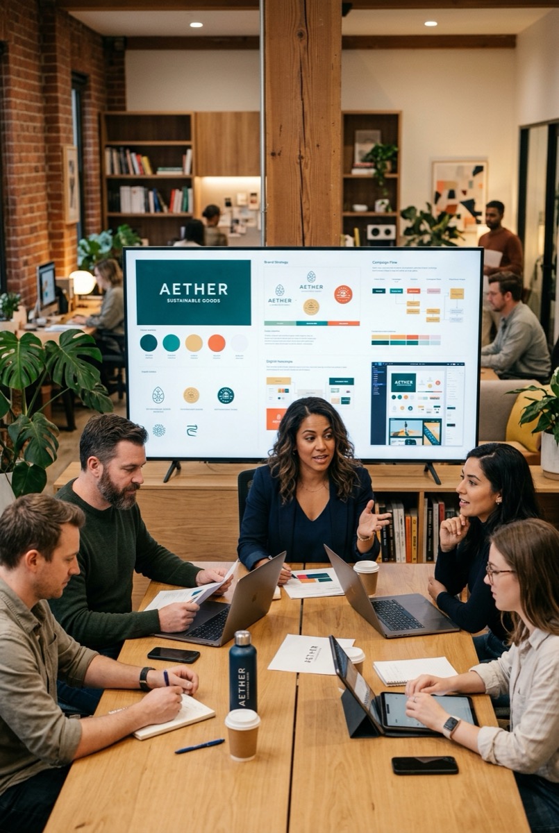 Strategic Corporate Brand Building & Guidelines Presentation