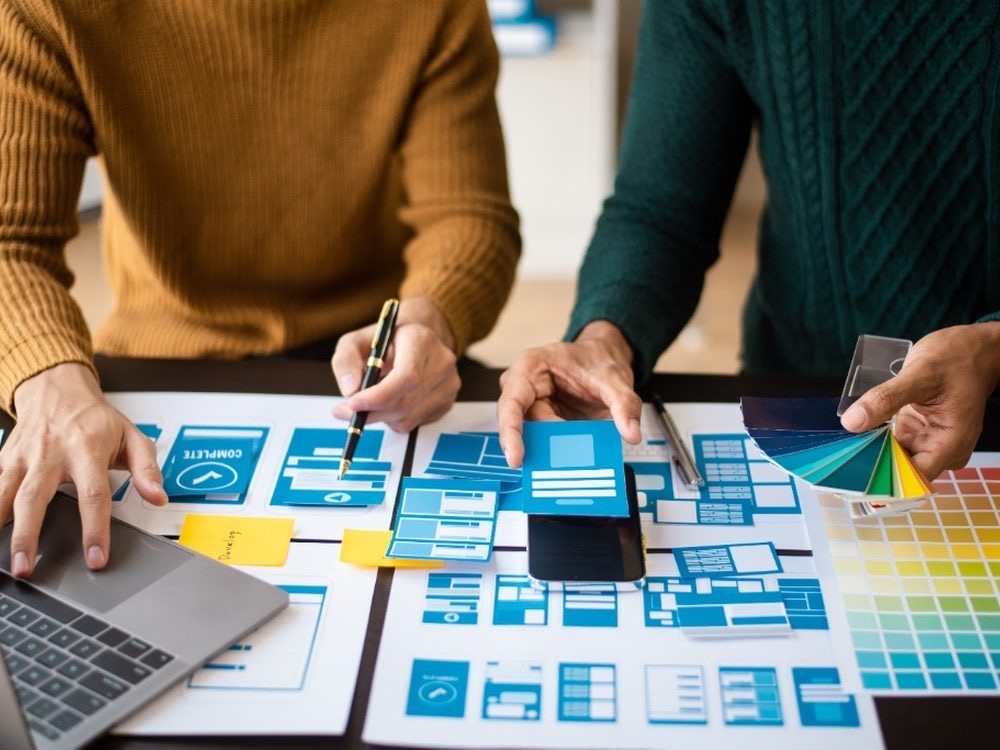 Small Business Website Layout with Lead Generation and WhatsApp Flow